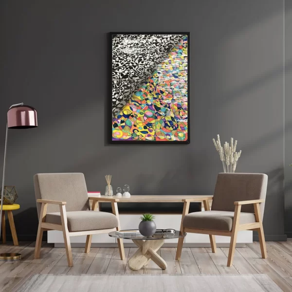 Collision Canvas Painting