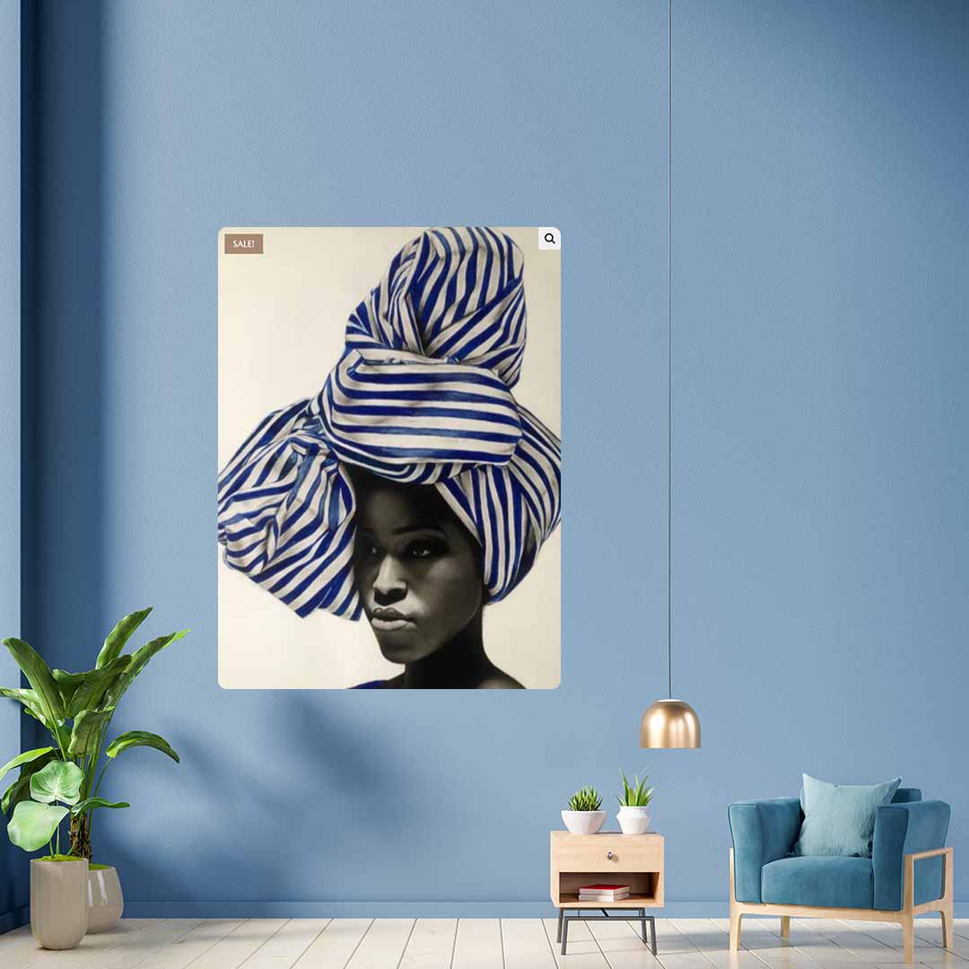 Oni Gele (The one with head-wrap) Art