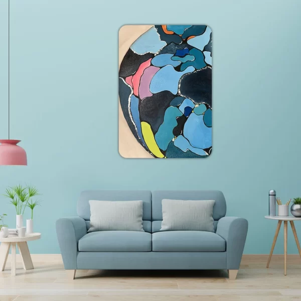 Blue moon Canvas Painting