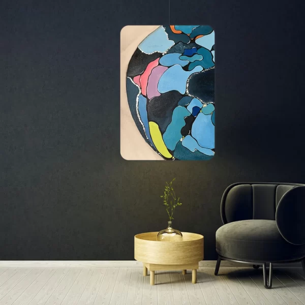 Blue moon Canvas Painting